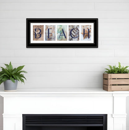 Beach 3 Black Framed Print Wall Art HomeRoots
