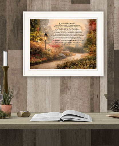 If You Could See Me Now 4 White Framed Print Wall Art HomeRoots