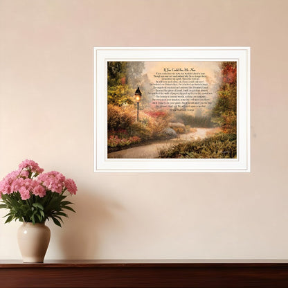 If You Could See Me Now 4 White Framed Print Wall Art HomeRoots