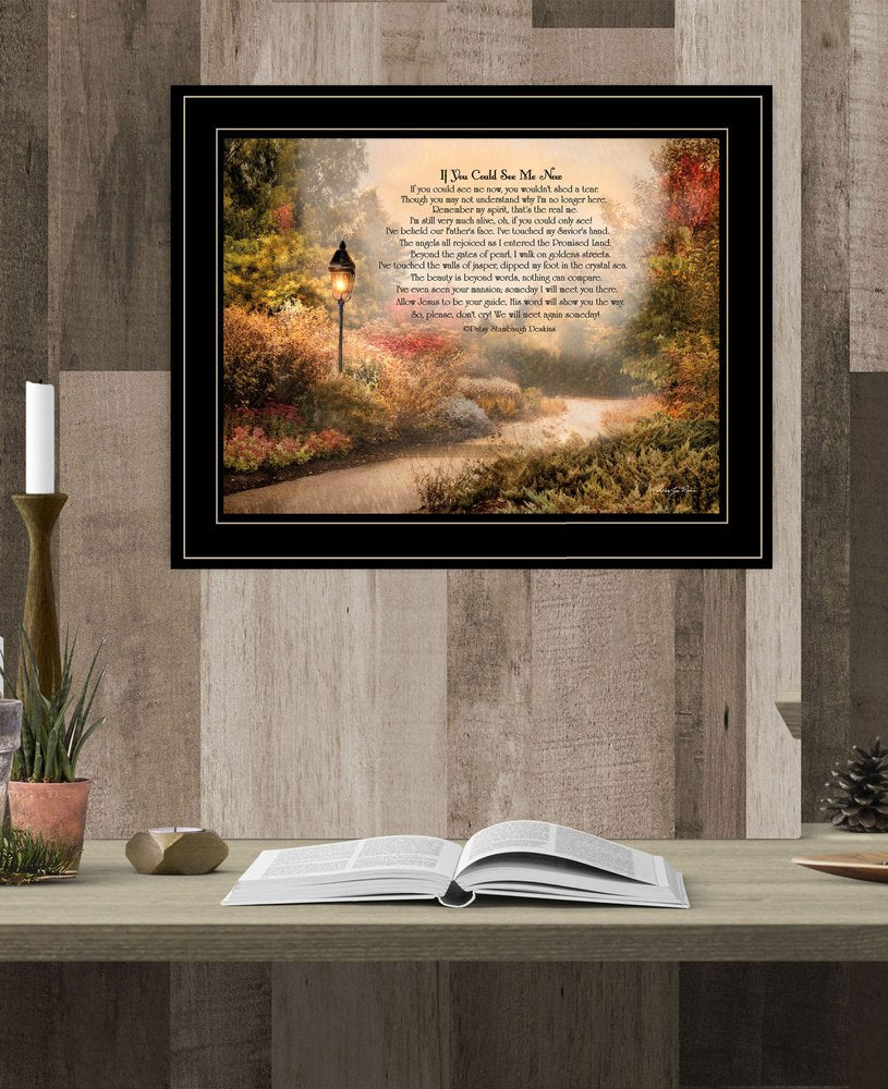 If You Could See Me Now 5 Black Framed Print Wall Art HomeRoots