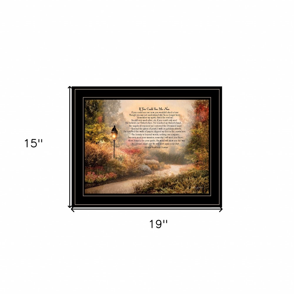 If You Could See Me Now 5 Black Framed Print Wall Art HomeRoots