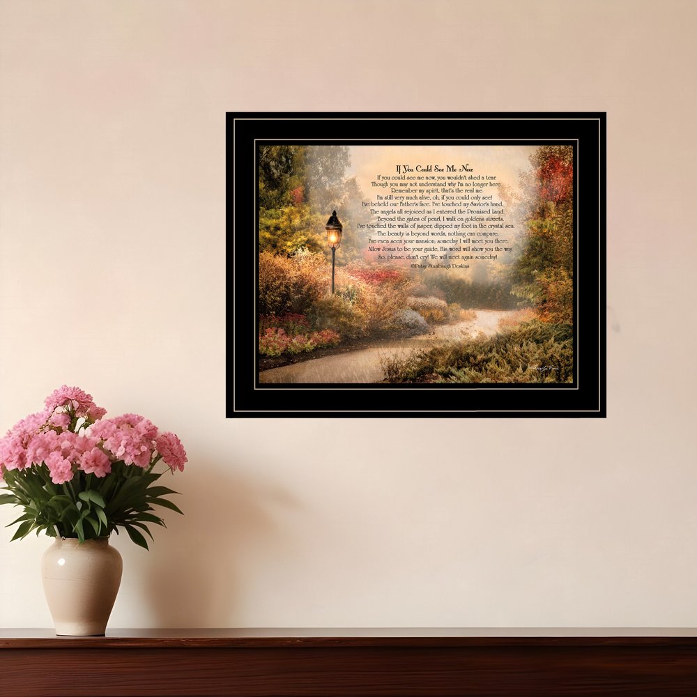 If You Could See Me Now 5 Black Framed Print Wall Art HomeRoots