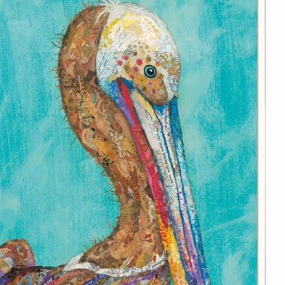 Set Of Two Pelicans 1 White Framed Print Wall Art HomeRoots