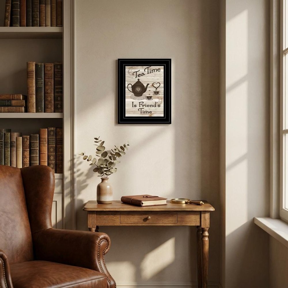 Set Of Five Kitchen Friendship Black Framed Print Kitchen Wall Art HomeRoots