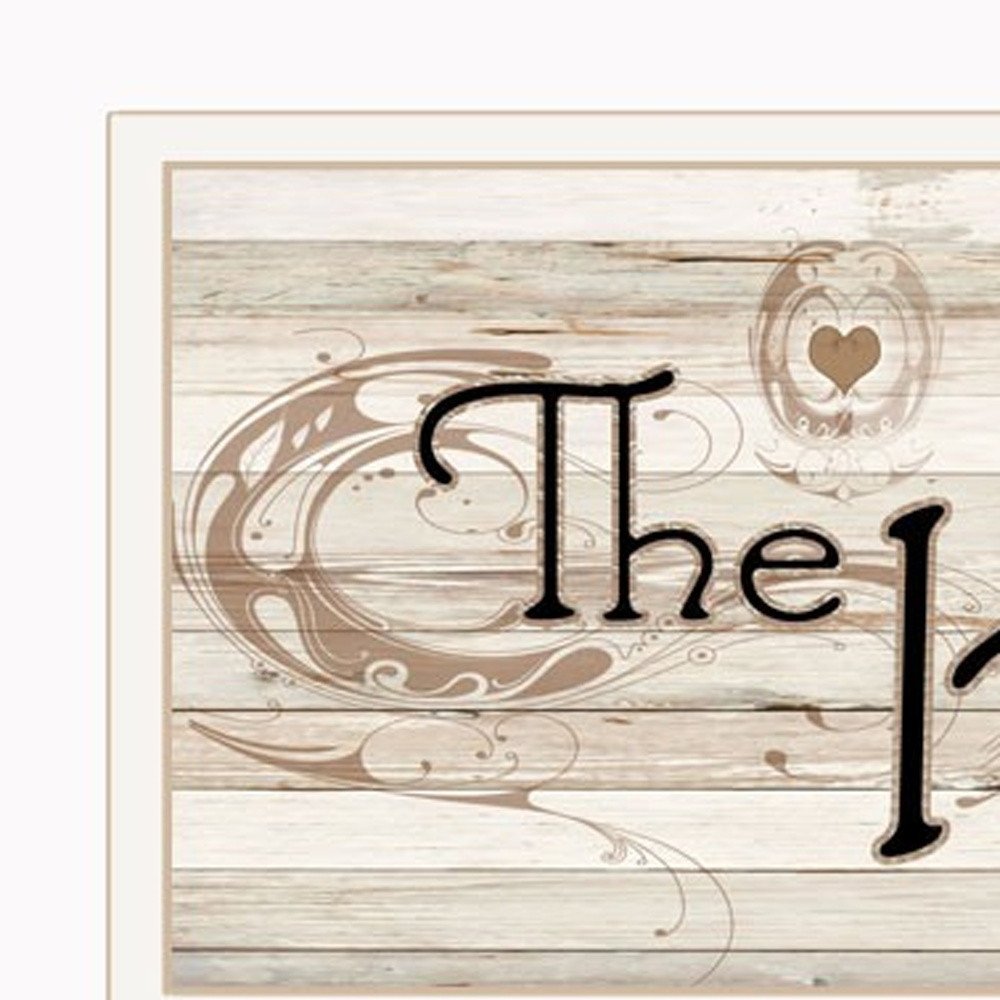 Set Of Four Kitchen Print 33x8 and Mug RackHorizonal 27x8x3 White Frame White Framed Print Kitchen Wall Art HomeRoots