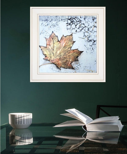 Channeling Fall 1 White Framed Print Wall Art HomeRoots