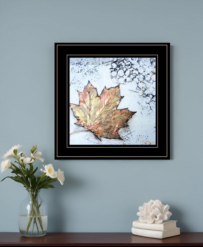 Channeling Fall 1 Black Framed Print Wall Art HomeRoots