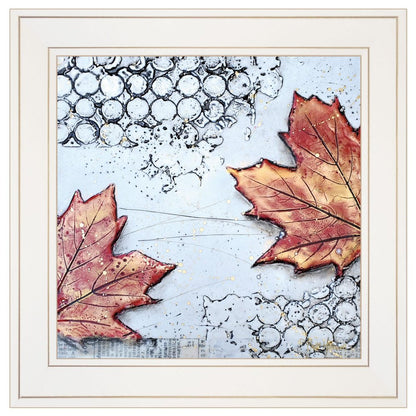 Channeling Fall 3 White Framed Print Wall Art HomeRoots
