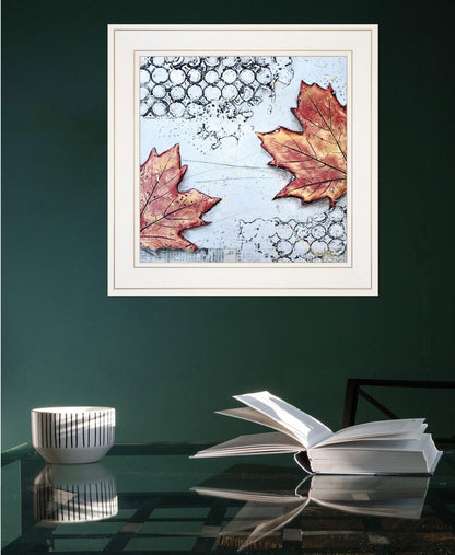 Channeling Fall 3 White Framed Print Wall Art HomeRoots