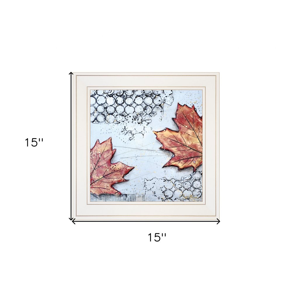 Channeling Fall 3 White Framed Print Wall Art HomeRoots