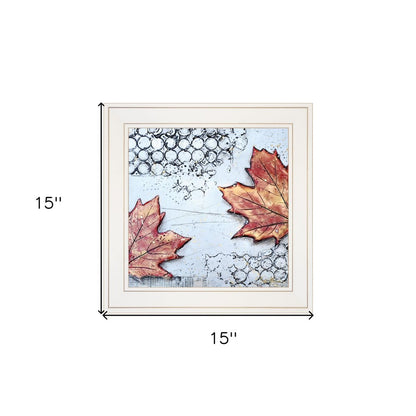 Channeling Fall 3 White Framed Print Wall Art HomeRoots