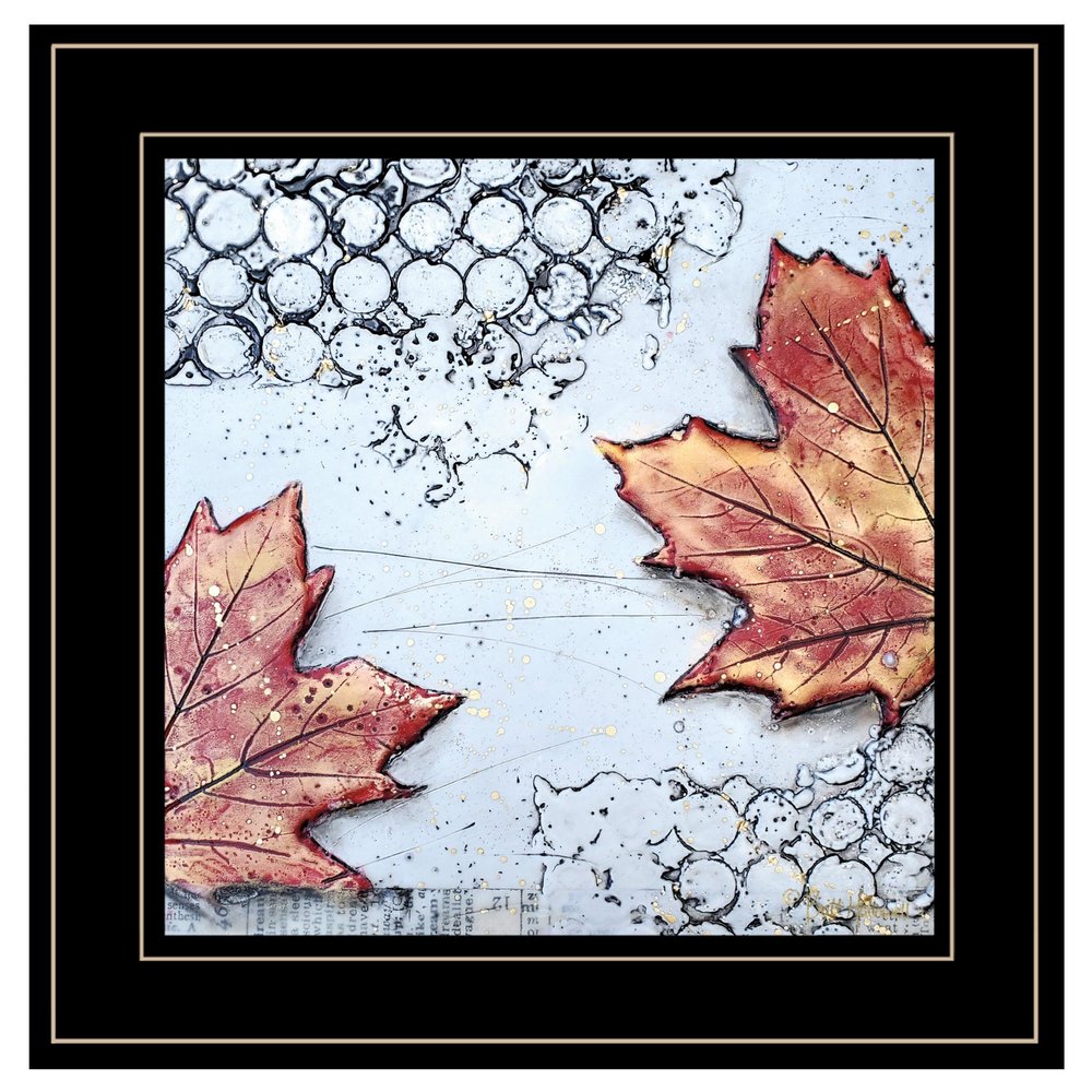 Channeling Fall 3 Black Framed Print Wall Art HomeRoots
