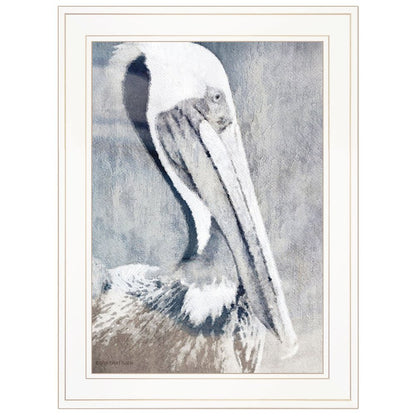 Pelican 1 White Framed Print Kitchen Wall Art HomeRoots