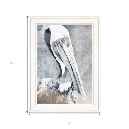 Pelican 1 White Framed Print Kitchen Wall Art HomeRoots
