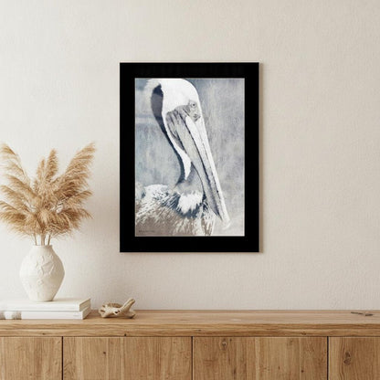 Pelican 3 Black Framed Print Kitchen Wall Art HomeRoots