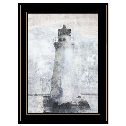 Lighthouse 2 Black Framed Print Wall Art HomeRoots