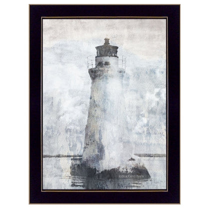 Lighthouse 3 Black Framed Print Wall Art HomeRoots