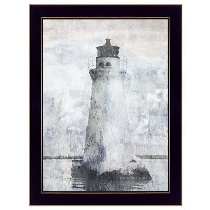 Lighthouse 3 Black Framed Print Wall Art HomeRoots