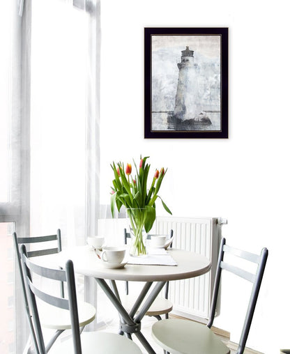 Lighthouse 3 Black Framed Print Wall Art HomeRoots