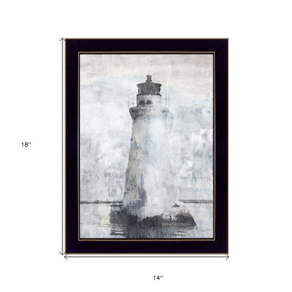 Lighthouse 3 Black Framed Print Wall Art HomeRoots