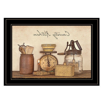 Country Kitchen 10 Black Framed Print Kitchen Wall Art HomeRoots