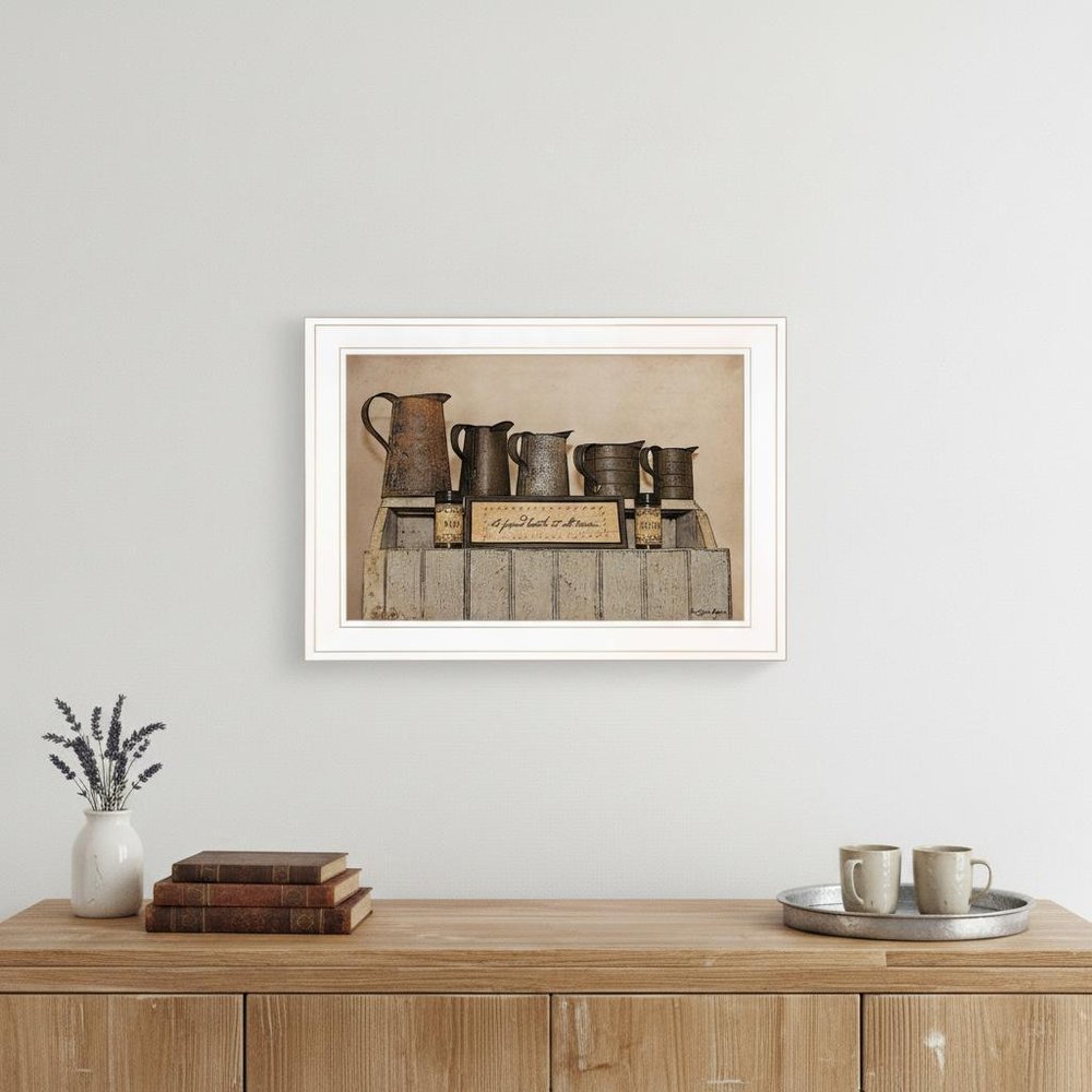 A Friend Loveth at All Time 2 White Framed Print Wall Art HomeRoots
