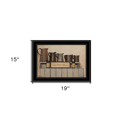 A Friend Loveth at All Time 3 Black Framed Print Wall Art HomeRoots