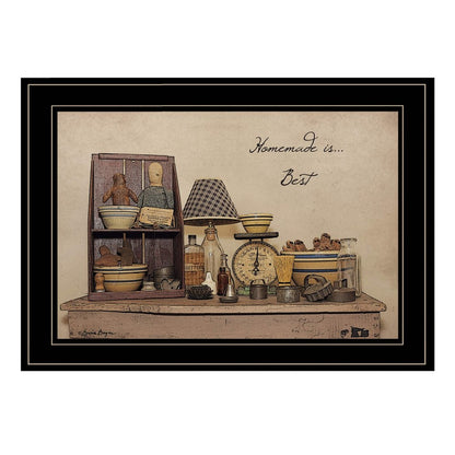 Homemade is Best 3 Black Framed Print Kitchen Wall Art HomeRoots