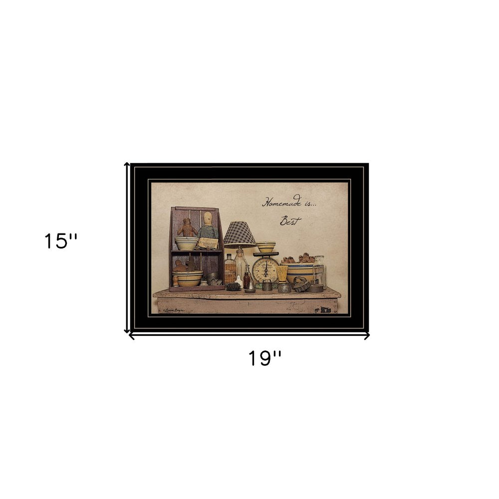 Homemade is Best 3 Black Framed Print Kitchen Wall Art HomeRoots