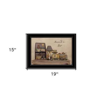 Homemade is Best 3 Black Framed Print Kitchen Wall Art HomeRoots