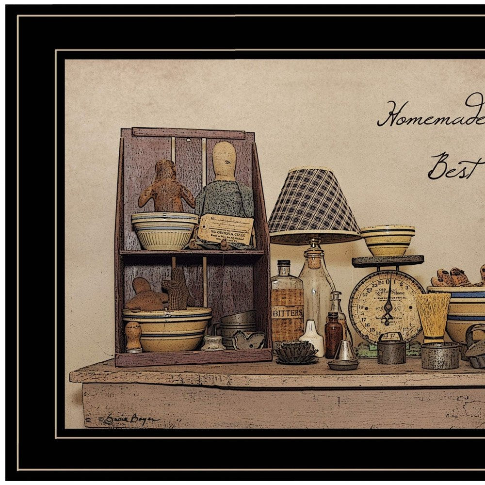 Homemade is Best 3 Black Framed Print Kitchen Wall Art HomeRoots