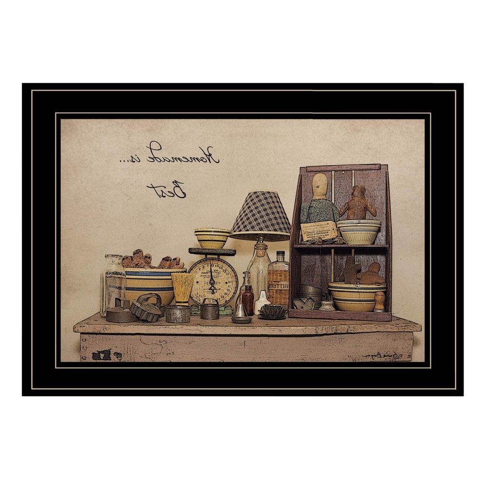 Homemade is Best 3 Black Framed Print Kitchen Wall Art HomeRoots