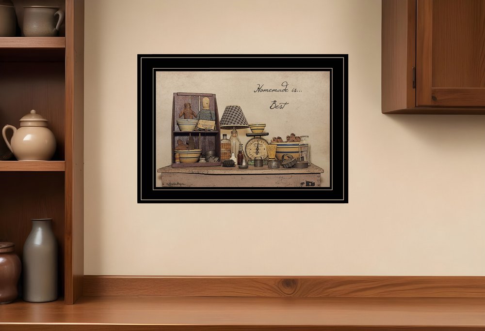Homemade is Best 3 Black Framed Print Kitchen Wall Art HomeRoots