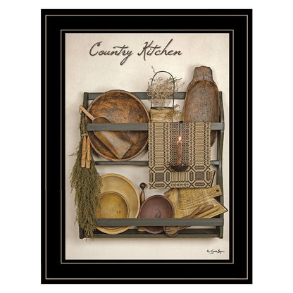 Country Kitchen 13 Black Framed Print Kitchen Wall Art HomeRoots