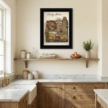 Country Kitchen 13 Black Framed Print Kitchen Wall Art HomeRoots