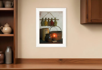 Dried Flower White Framed Print Wall Art HomeRoots