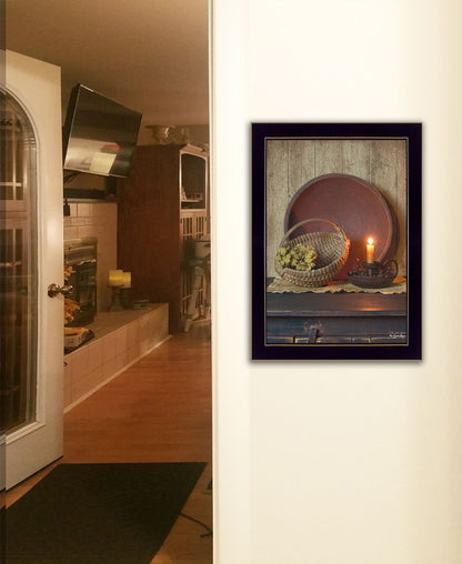The Red Bowl 2 Black Framed Print Wall Art HomeRoots