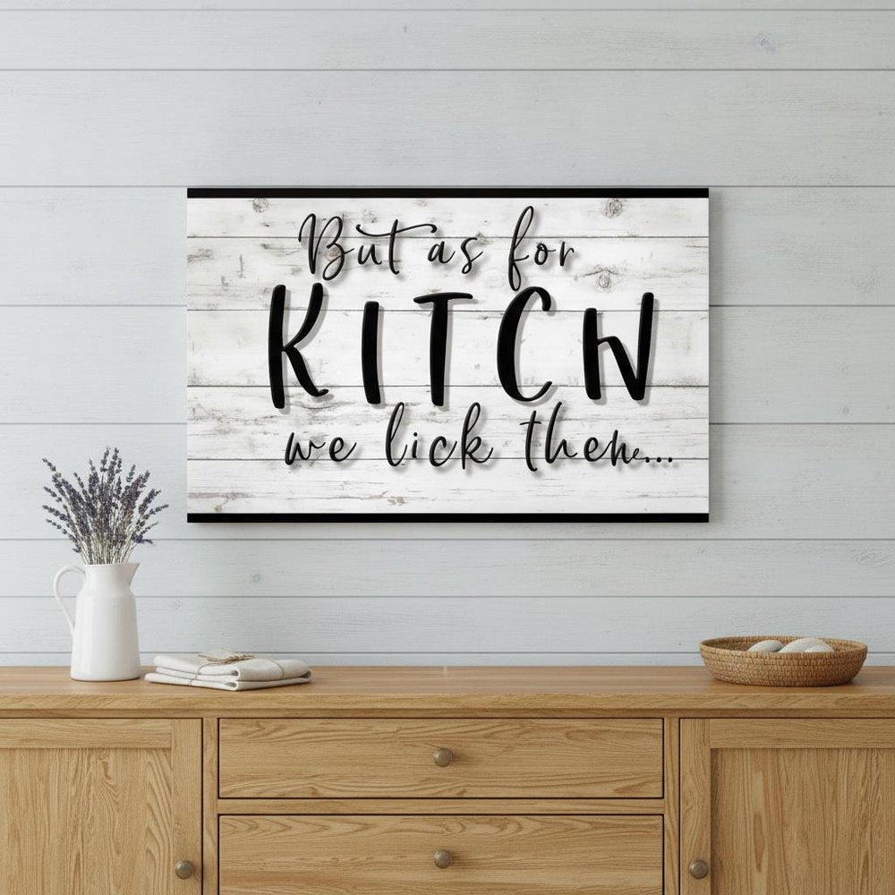 We lick the Spoon 2 Black Framed Print Kitchen Wall Art HomeRoots