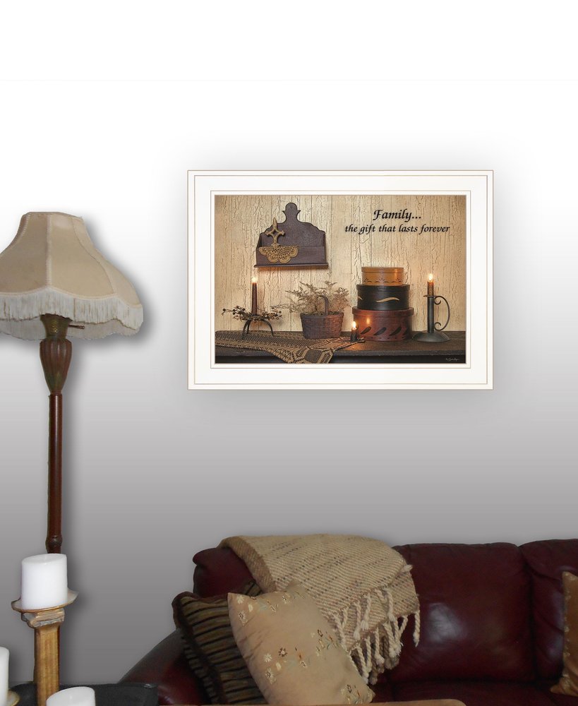Forever Family White Framed Print Wall Art HomeRoots