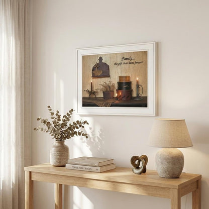 Forever Family White Framed Print Wall Art HomeRoots