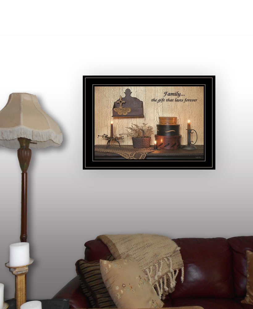 Forever Family 5 Black Framed Print Wall Art HomeRoots