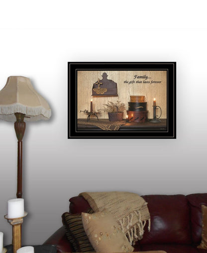Forever Family 5 Black Framed Print Wall Art HomeRoots