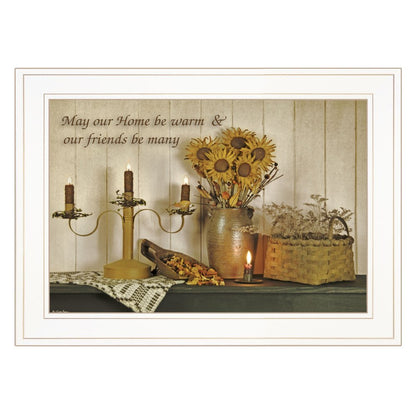 Our Home 2 White Framed Print Wall Art HomeRoots