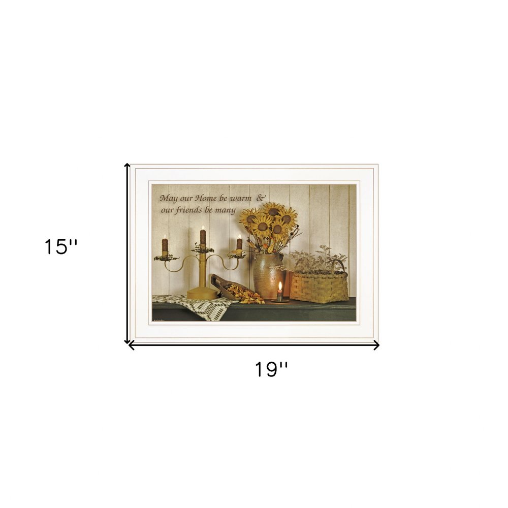 Our Home 2 White Framed Print Wall Art HomeRoots