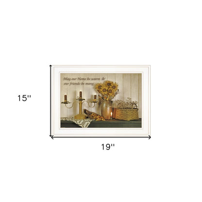 Our Home 2 White Framed Print Wall Art HomeRoots