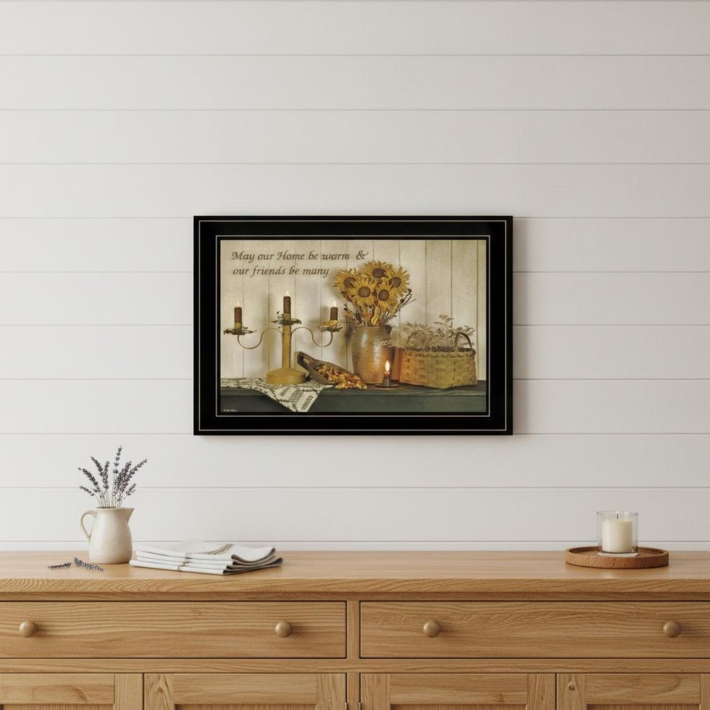 Our Home 3 Black Framed Print Wall Art HomeRoots