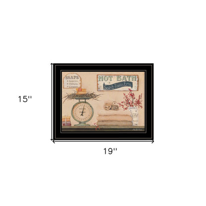 Hot Bath 17 Black Framed Print Bathroom Wall Art HomeRoots