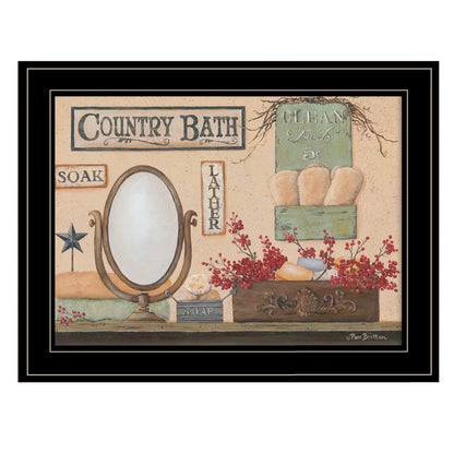 Country Bath 12 Black Framed Print Bathroom Wall Art HomeRoots