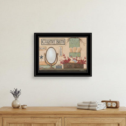 Country Bath 12 Black Framed Print Bathroom Wall Art HomeRoots