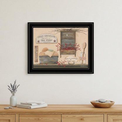 Free Showers 3 Black Framed Print Bathroom Wall Art HomeRoots